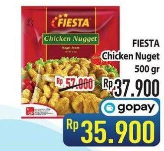 Promo Harga FIESTA Naget Chicken Nugget 500 gr - Hypermart