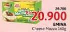 Promo Harga Emina Cheddar Cheese Mozza 165 gr - Alfamidi