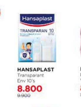 Promo Harga HANSAPLAST Transparan 10 pcs - Watsons