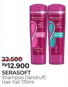 Promo Harga SERASOFT Shampoo Dandruff, Hair Fall Treatment 170 ml - Alfamart