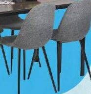 Promo Harga Hazel Dining Chair 43x53.5x86cm  - Carrefour