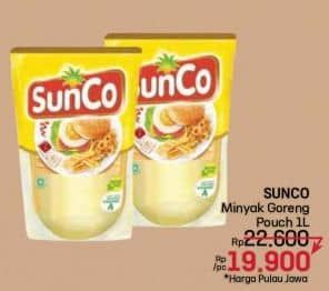 Promo Harga Sunco Minyak Goreng 1000 ml - LotteMart