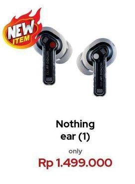 Promo Harga Nothing Ear (1) Earbud Black  - Erafone