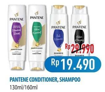 Promo Harga Pantene Shampoo/Conditioner  - Hypermart