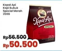 Promo Harga Kapal Api Kopi Bubuk Special 380 gr - Indomaret