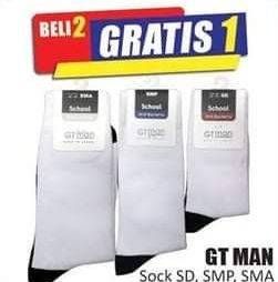 Promo Harga GT MAN Socks Kaos Kaki Pria  - Hari Hari