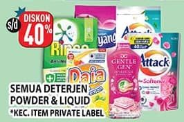 Promo Harga Detergent Powder/Liquid  - Hypermart
