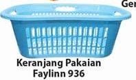 Promo Harga GREEN LEAF Keranjang Pakaian Faylinn 936  - Hari Hari