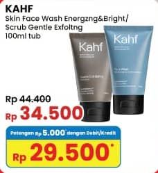 Promo Harga Kahf Face Wash Gentle Exfoliating, Skin Energizing And Brightening 100 ml - Indomaret