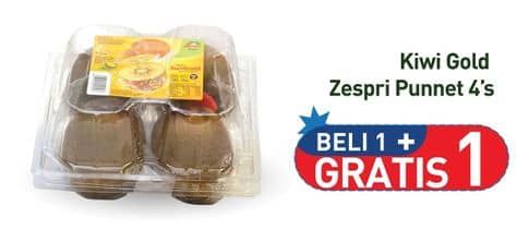 Promo Harga Kiwi Gold Zespri Punet 4 pcs - Hypermart