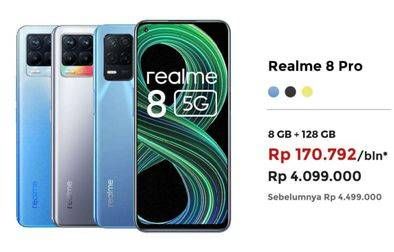 Promo Harga REALME 8 Pro  - Erafone