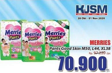 Promo Harga Merries Pants Good Skin M50, L44, XL38  - Hari Hari