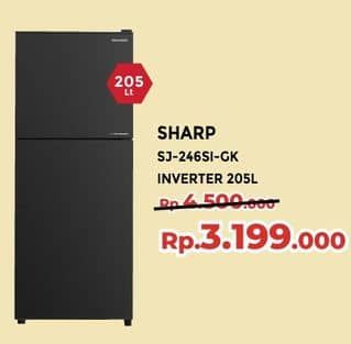 Promo Harga Sharp SJ-246SI-GK  - Yogya