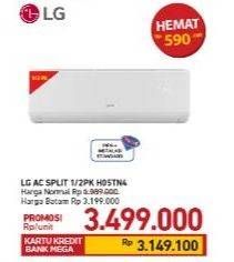 Promo Harga LG H05TN4 1/2 PK AC  - Carrefour
