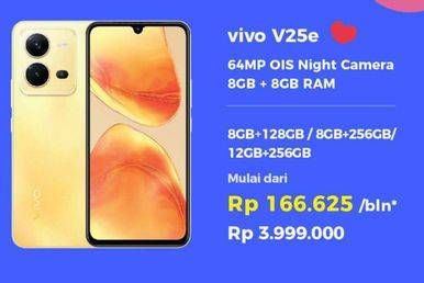 Promo Harga Vivo V25e Smartphone 12GB + 256GB, 8GB + 128GB, 8GB + 256GB  - Erafone