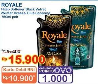 Promo Harga So Klin Royale Parfum Collection Black Velvet, Blue Sapphire, Winter Breeze 800 ml - Indomaret
