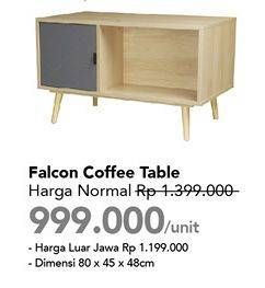 Promo Harga Falcon Coffee Table  - Carrefour