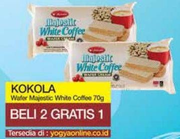 Promo Harga KOKOLA Wafer Cream Majestic White Coffee 70 gr - Yogya