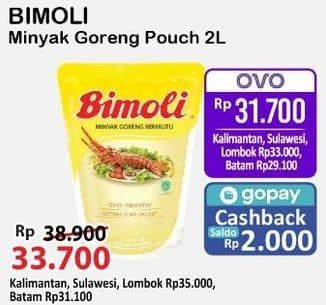 Promo Harga Bimoli Minyak Goreng 2000 ml - Alfamart