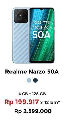 Promo Harga REALME Narzo 50A  - Erafone