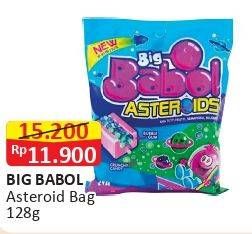 Promo Harga BIG BABOL Candy Gum Asteroids 128 gr - Alfamart