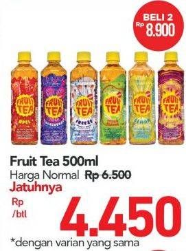 Promo Harga SOSRO Fruit Tea 500 ml - Carrefour