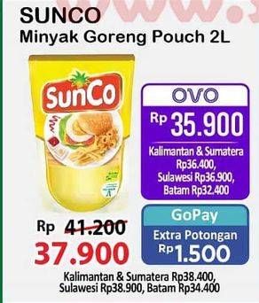 Promo Harga Sunco Minyak Goreng 2000 ml - Alfamart