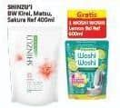 Promo Harga Shinzui Body Cleanser Kirei, Matsu, Sakura 420 ml - Alfamart