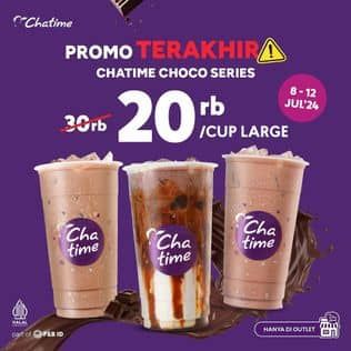 Promo Harga Promo Terakhir  - Chatime