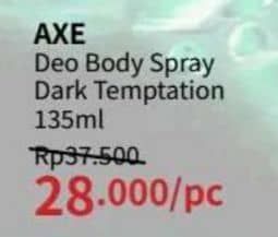 Promo Harga AXE Deo Dark Temptation 150 ml - Guardian