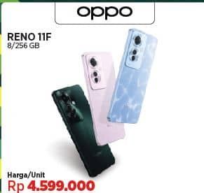 Promo Harga Oppo Reno11 F 5G 8/256 GB  - COURTS