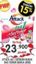 Promo Harga Attack Jaz1 Detergent Powder All Variants 1500 gr - Superindo