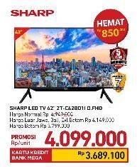 Promo Harga SHARP 2T-C42BD1i | LED TV 42"  - Carrefour