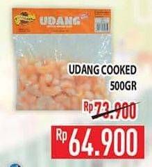 Promo Harga Udang Cooked 500 gr - Hypermart