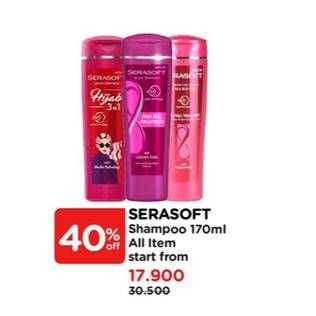 Promo Harga Serasoft Shampoo All Variants 170 ml - Watsons