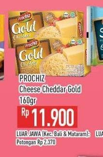 Promo Harga Prochiz Gold Cheddar 160 gr - Hypermart