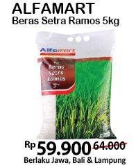 Promo Harga Alfamart Beras Setra Ramos 5 kg - Alfamart
