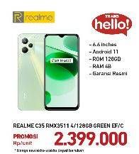 Promo Harga REALME C35 4 GB + 128 GB  - Carrefour