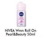 Promo Harga NIVEA Deo Roll On Pearl Beauty 50 ml - Alfamart