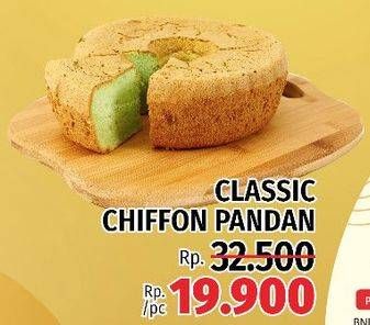 Promo Harga Chiffon Cake Pandan  - LotteMart