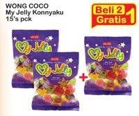 Promo Harga WONG COCO My Jelly per 15 pcs 14 gr - Indomaret