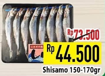 Promo Harga Ikan Shisamo 150 gr - Hypermart