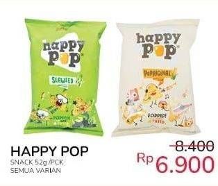 Promo Harga Happy Pop Keripik Jagung All Variants 52 gr - Indomaret