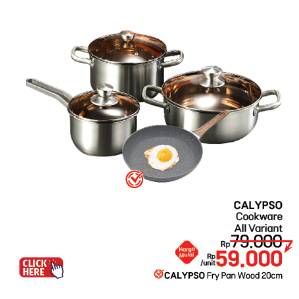Promo Harga Calypso Cookware All Variants  - LotteMart