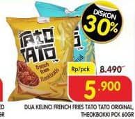 Promo Harga Dua Kelinci French Fries Tato Tato Original, Tteokbokki 60 gr - Superindo