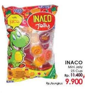Promo Harga INACO Mini Jelly 25 pcs - LotteMart
