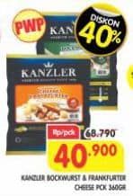 Promo Harga Kanzler Bockwurst/Kanzler Frankfurter  - Superindo