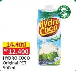 Promo Harga HYDRO COCO Minuman Kelapa Original 500 ml - Alfamart