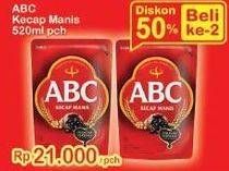 Promo Harga ABC Kecap Manis 520 ml - Indomaret