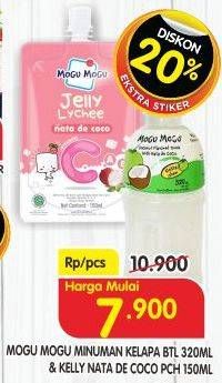 Promo Harga Mogu Mogu Minuman Nata De Coco/Jelly   - Superindo